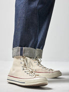 MEN'S LEE® X THE BROOKLYN CIRCUS® 101B Cowboy Buckle Back Jean in Indigo Selvedge - City Workshop Men's Supply Co.