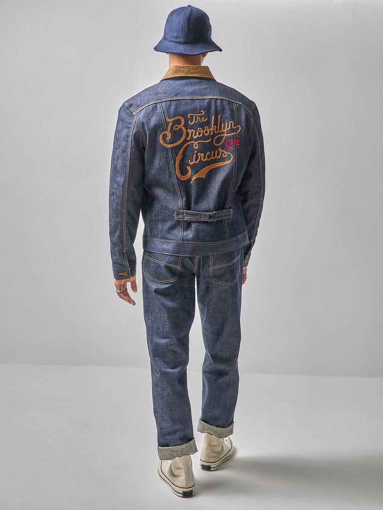 MEN'S LEE® X THE BROOKLYN CIRCUS® 1930'S Cowboy Jacket in Indigo Selvedge - City Workshop Men's Supply Co.