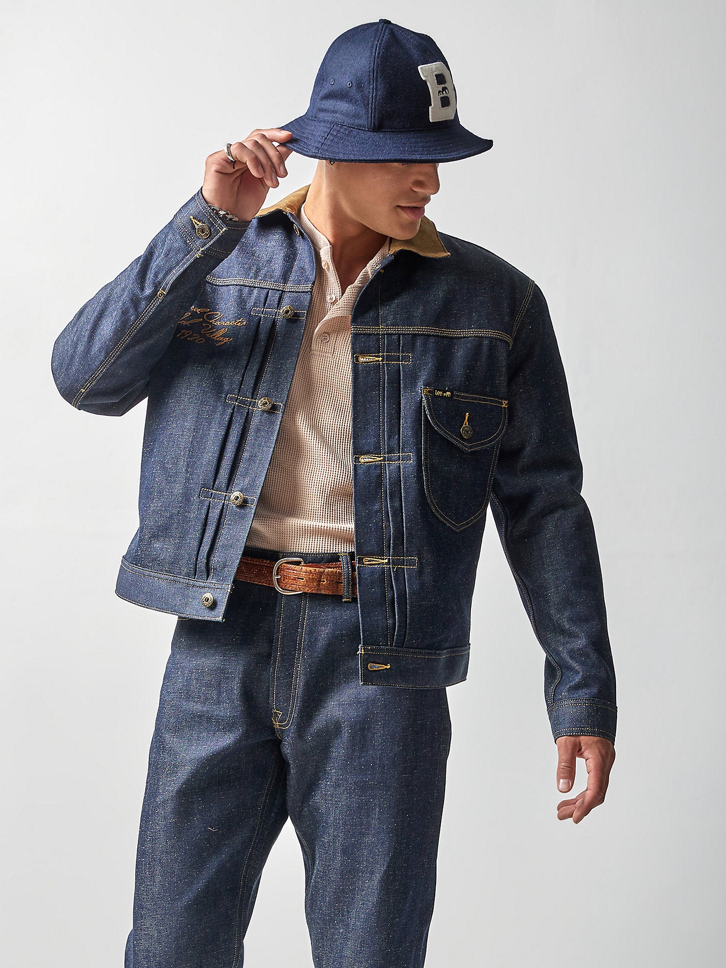 MEN'S LEE® X THE BROOKLYN 1930'S Cowboy Jacket in Indigo – City Workshop Men's Supply