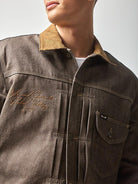 MEN'S LEE® X THE BROOKLYN CIRCUS® 1930'S Cowboy Jacket in Brown Selvedge - City Workshop Men's Supply Co.