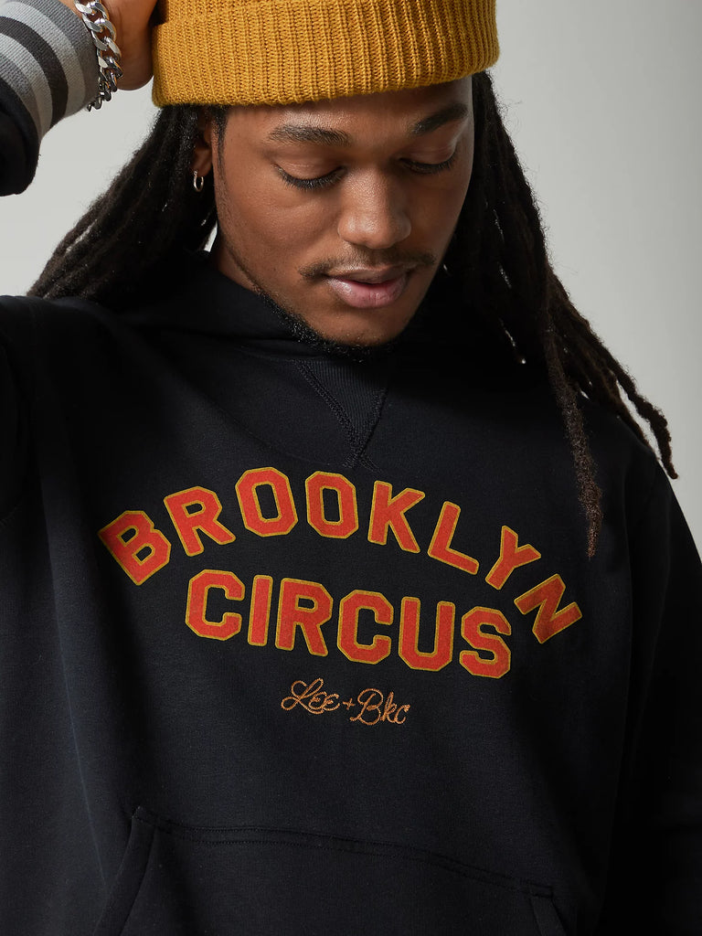 LEE® X THE BROOKLYN CIRCUS® Graphic Hoodie in Black - City Workshop Men's Supply Co.