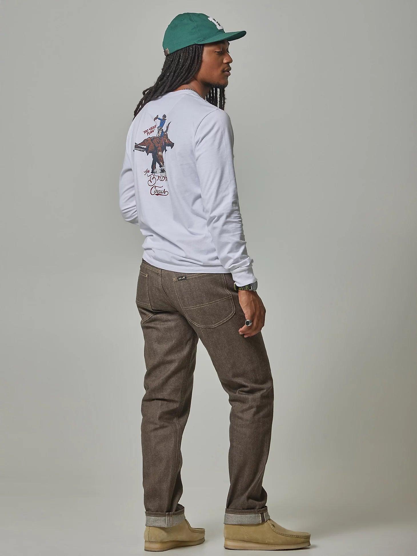 THE LEE® X BROOKLYN CIRCUS® Long Sleeve Tee in White - City Workshop Men's Supply Co.