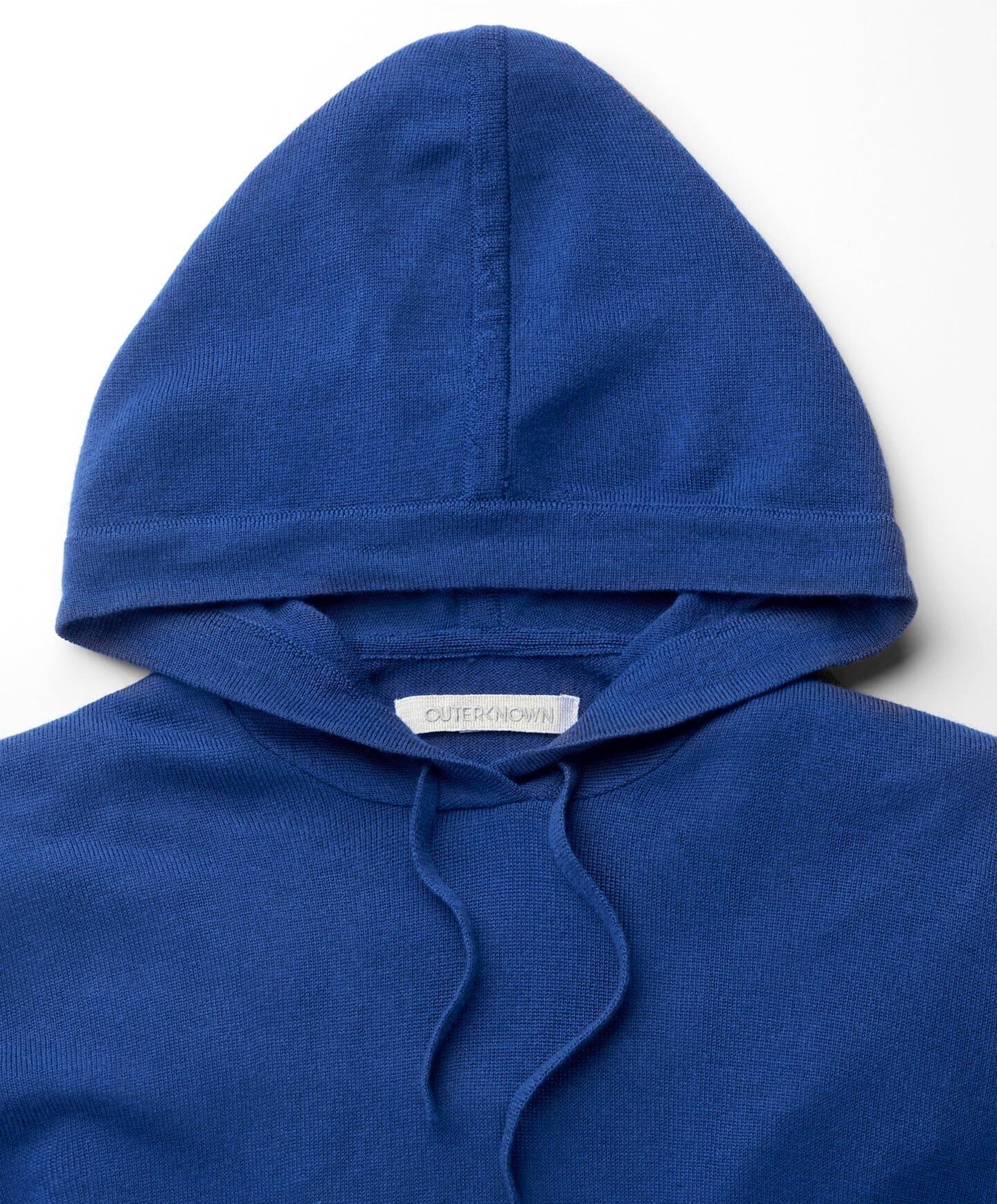 Outerknown - Morro Merino Hoodie - Bright Navy - City Workshop Men's Supply Co.