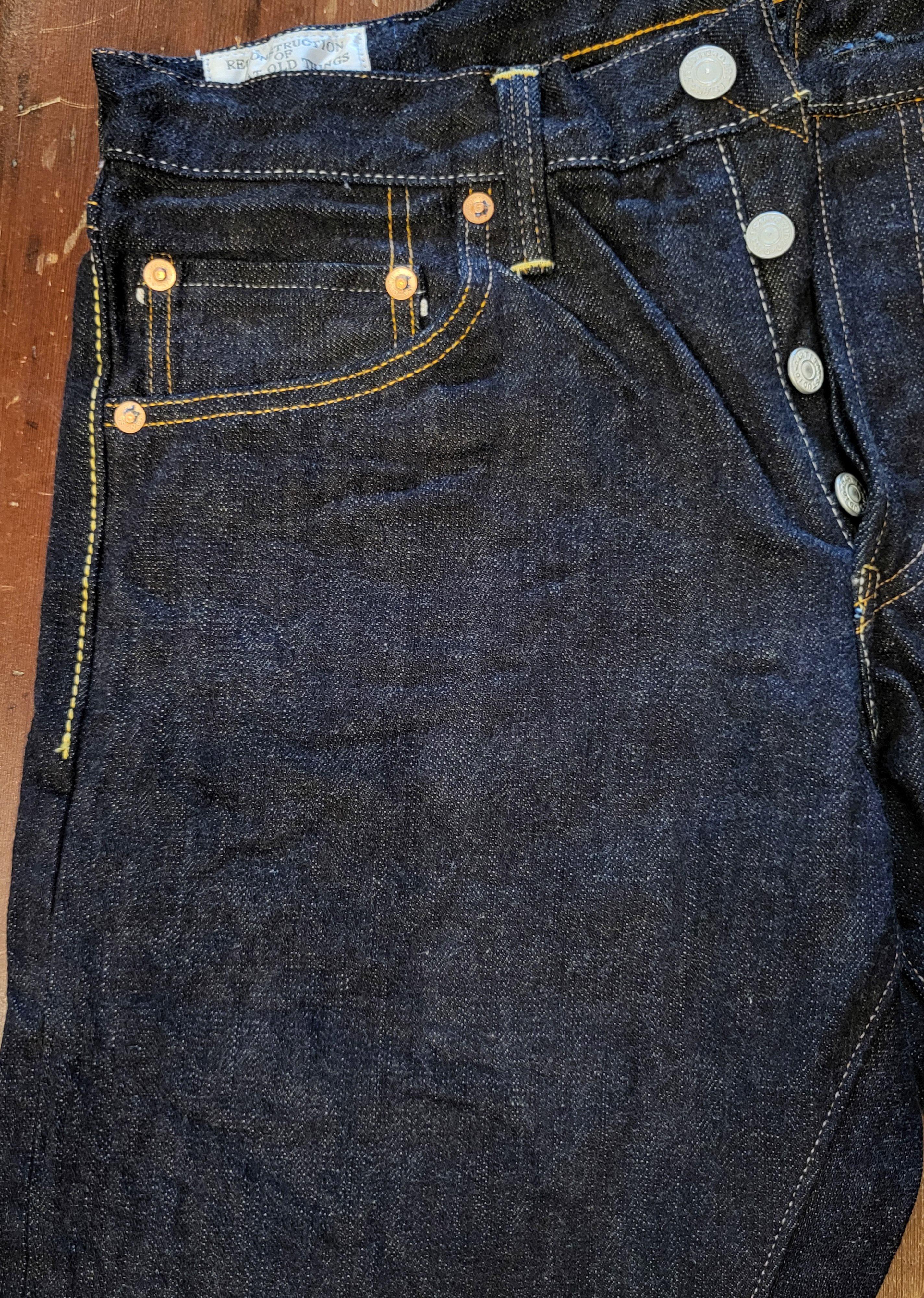 Studio D'artisan - SD-908 'G3' Selvedge Denim Relax Tapered (One Wash) - City Workshop Men's Supply Co.