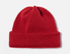 Universal Works - Short Watch Cap In Red British Wool - City Workshop Men's Supply Co.