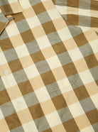 Universal Works - Camp Shirt In Sand Compact Cotton - City Workshop Men's Supply Co.