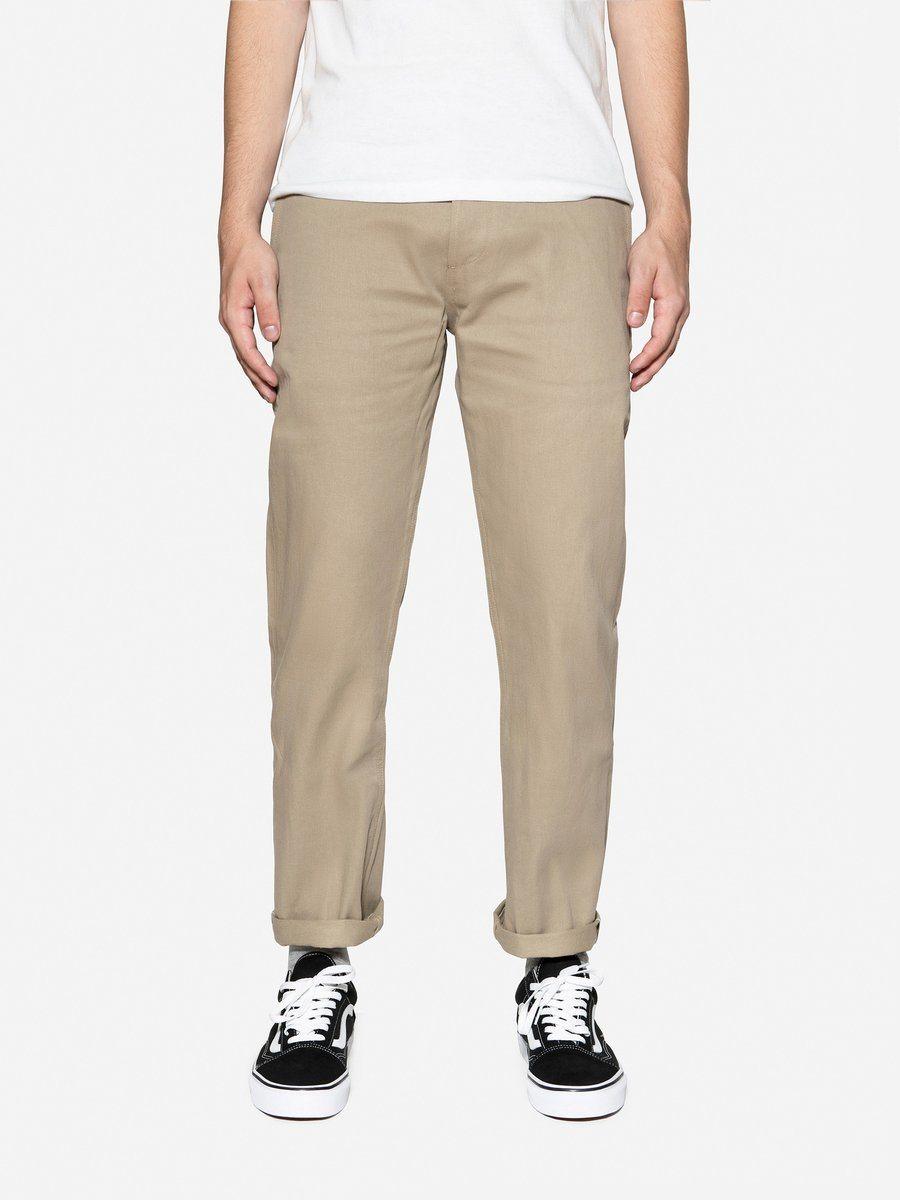 3sixteen - CH⁠-⁠44x Khaki Selvedge Chino – City Workshop Men's