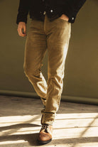 KATO - "The Pen" Stretch Corduroy Pants - Khaki - City Workshop Men's Supply Co.