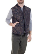 Schott NYC - Reversible Lightweight Quilted Down Filled Vest - Black/Camo - City Workshop Men's Supply Co.