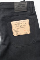 Freenote Cloth - Rios Raw 14.25oz Black Grey Japanese Denim - City Workshop Men's Supply Co.