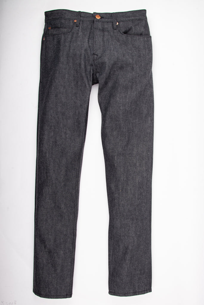 Freenote Cloth - Portola 14oz Charcoal Selvedge Denim - City Workshop Men's Supply Co.