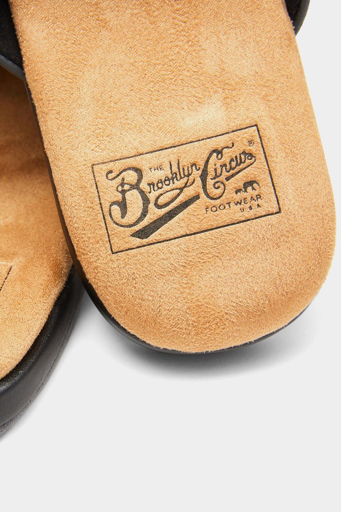 The Brooklyn Circus - BKc Double Black Home Slipper Ver.2 - City Workshop Men's Supply Co.