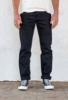 Freenote Cloth - Portola Classic Taper 17oz Black Slub - City Workshop Men's Supply Co.