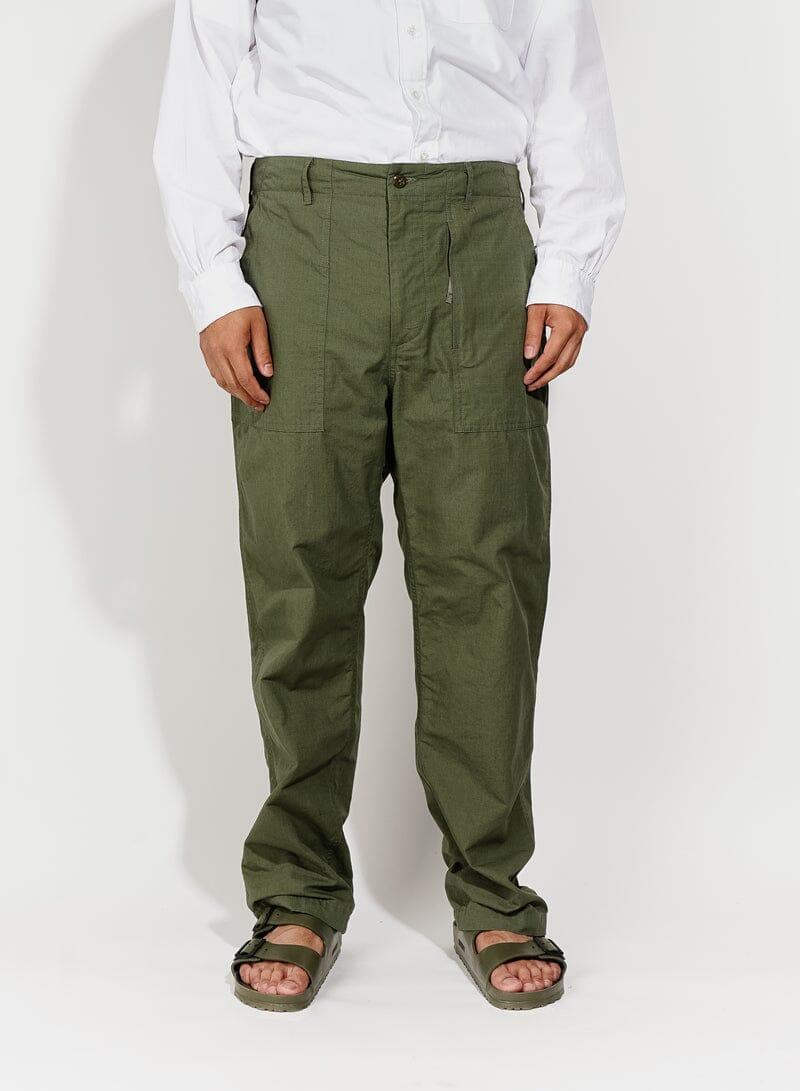 Engineered Garments - Fatigue Pants - Olive Cotton Ripstop – City Workshop  Men's Supply Co.