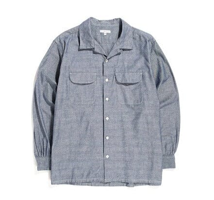 Engineered Garments - Classic Shirt - Lt Blue Cotton Chambray