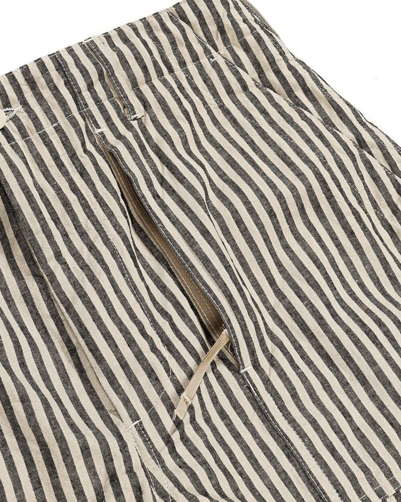 Engineered Garments - Fatigue Short Natural/Black LC Stripe