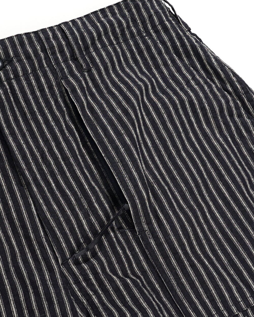 Engineered Garments - Fatigue Short Navy/Grey LC Stripe