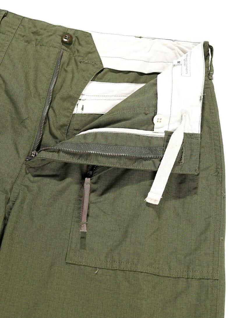 Engineered Garments - Fatigue Pants - Olive Cotton Ripstop – City