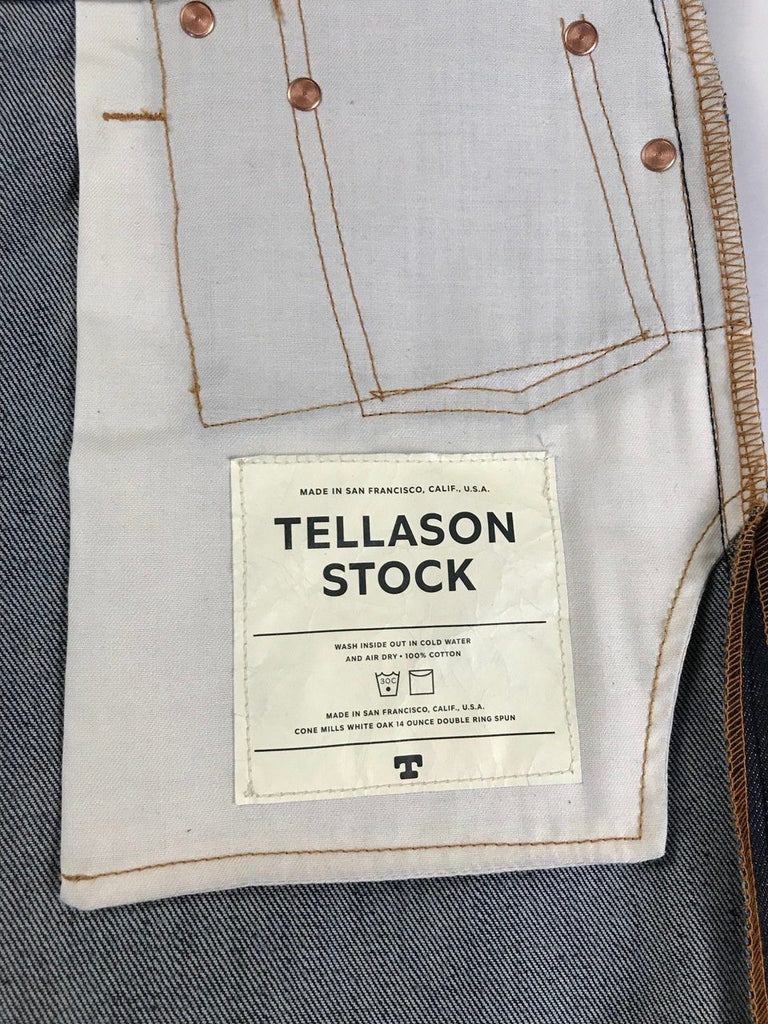 Tellason Stock Straight Leg Fit - City Workshop Men's Supply Co.