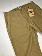 Tellason - Fatigue Pant Sateen Original Tapered Leg - British Tan - City Workshop Men's Supply Co.