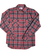 Tellason - Clampdown Red Plaid Flannel Shirt - City Workshop Men's Supply Co.