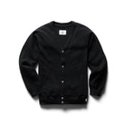 Reigning Champ - Flatback Thermal Cardigan - Black - City Workshop Men's Supply Co.