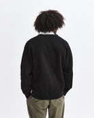 Reigning Champ - Flatback Thermal Cardigan - Black - City Workshop Men's Supply Co.