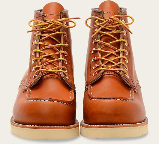Red Heritage 6 Inch Classic Moc // Oro Legacy Leather – City Workshop Men's Supply Co.