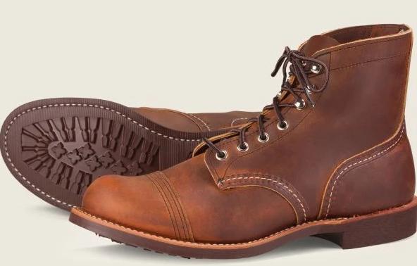 Red Wing Heritage Iron Ranger #8085 Copper Rough Tough Leather – City Workshop Men's Supply Co.