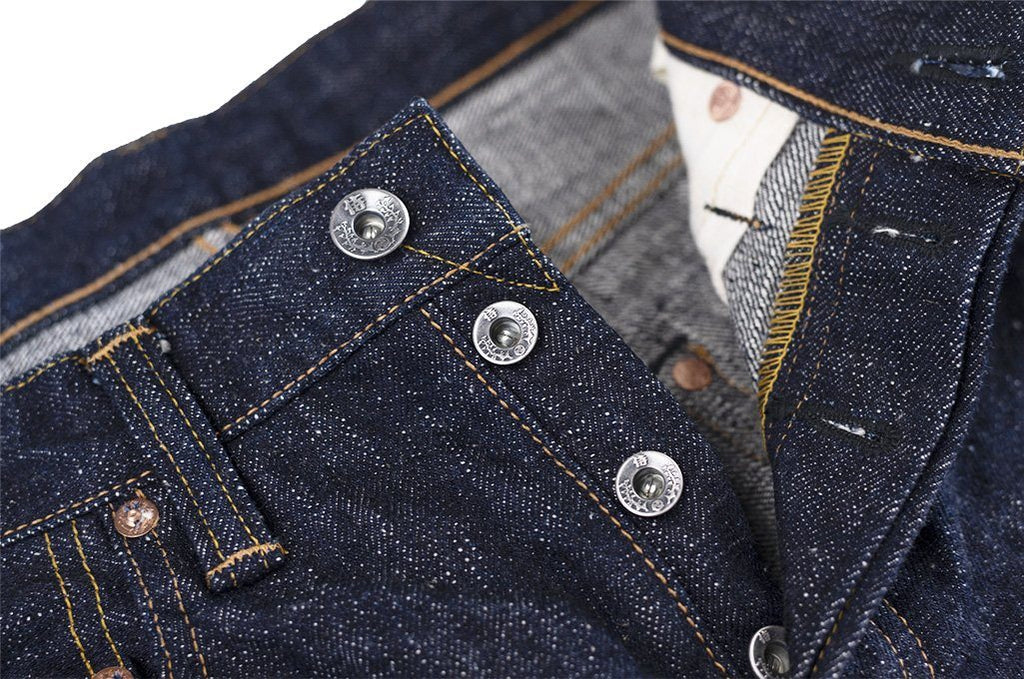 SAMURAI JEANS - S211VX "Benkei" 17oz Selvedge Denim - Relaxed Tapered Fit One Wash