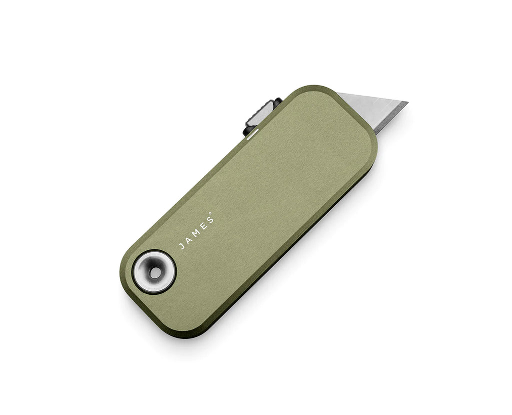 The James Brand - The Palmer OD Green + Stainless - City Workshop Men's Supply Co.