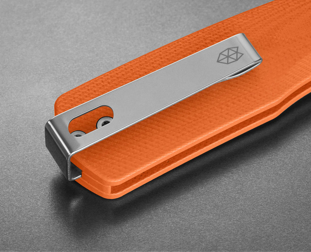 The James Brand - The Carter Orange + Stainless / Straight