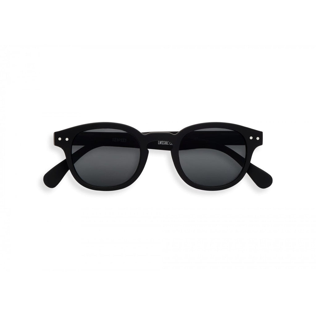 IZIPIZI Paris Sunglasses #C Black Grey Lenses - City Workshop Men's Supply Co.