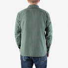 Iron Heart - 10oz Mock Twist Selvedge Chambray Work Shirt - Green - City Workshop Men's Supply Co.