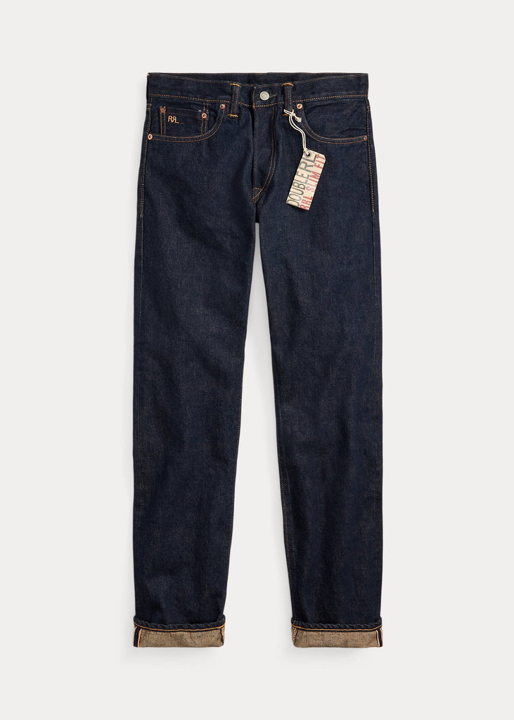 Double RL - Slim Fit Once-Washed Selvedge Jean