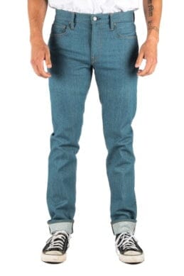 KATO 4-Way Stretch Selvedge "The Pen" Old Blue Raw - City Workshop Men's Supply Co.