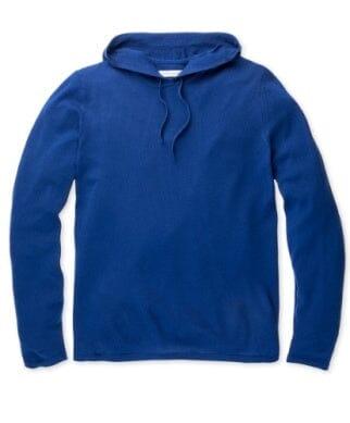 Outerknown - Morro Merino Hoodie - Bright Navy - City Workshop Men's Supply Co.