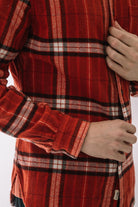 KATO "The Ripper" Organic Cotton Vintage Plaid Brushed - Red - City Workshop Men's Supply Co.